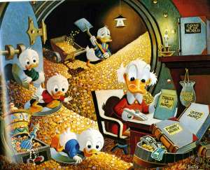 Scrooge_Money_Bin_With_Nephews